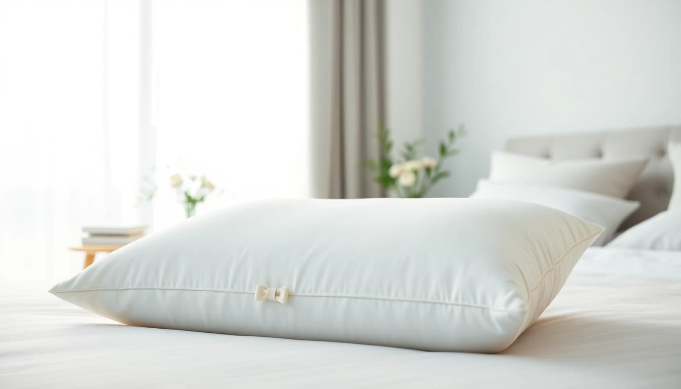 Elevate your sleep experience with memory foam pillows featuring plush textures and ergonomic design.