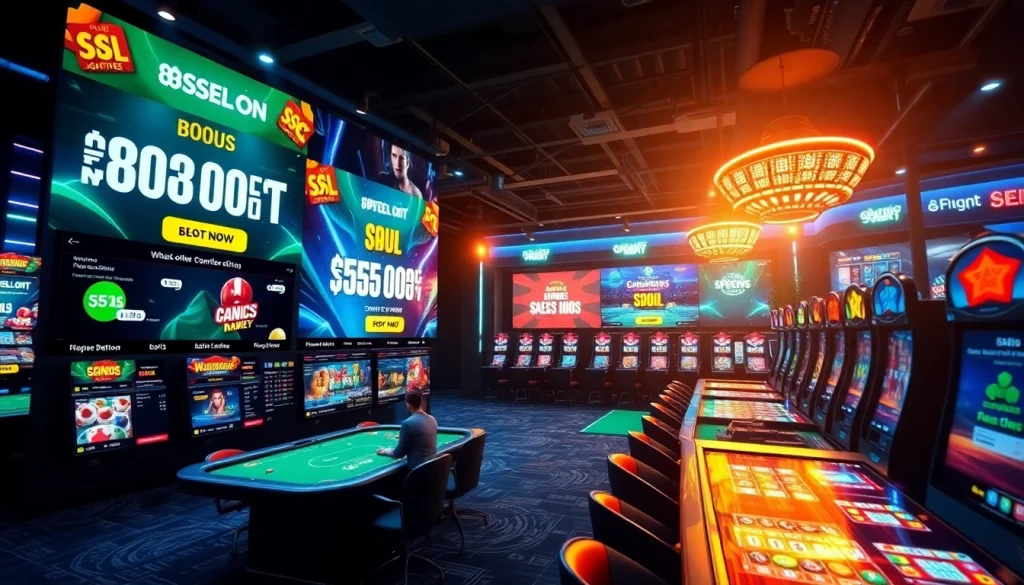 Engaging visual of the online betting platform stimmgewitter.org, showcasing vibrant promotions and high-quality game selections.