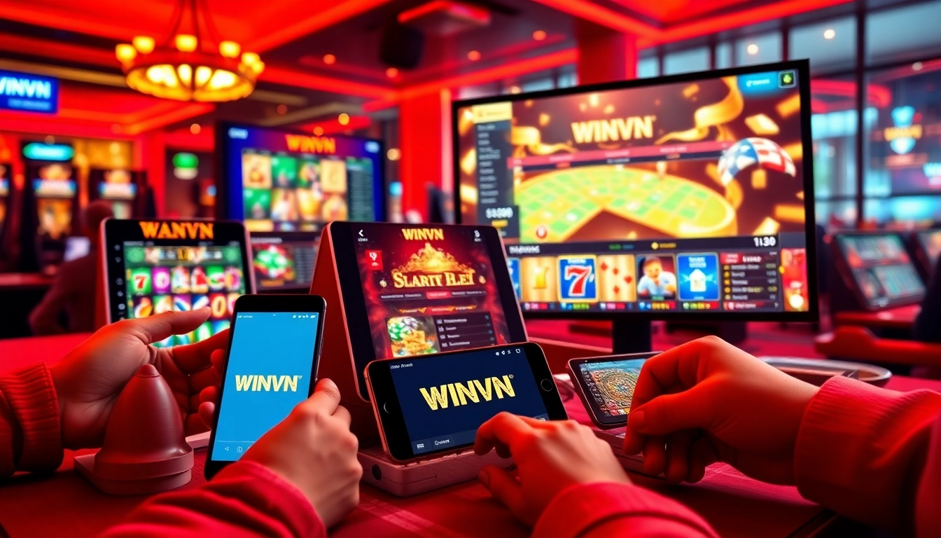Experience the thrill of online gambling at winvn88.live with vibrant casino games and friendly interactions.