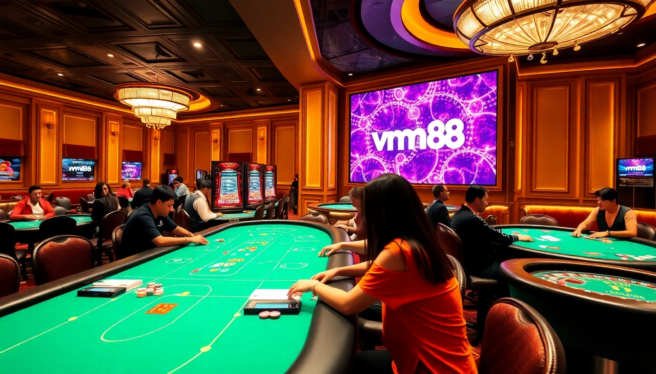 Experience thrilling casino action at MM88 vin with engaging games and vibrant atmosphere.
