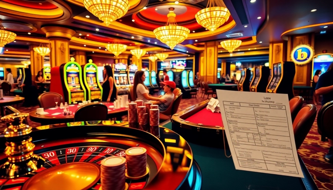 Experience thrilling gambling at rikvip.gb.net with a luxurious casino scene featuring roulette and poker action.