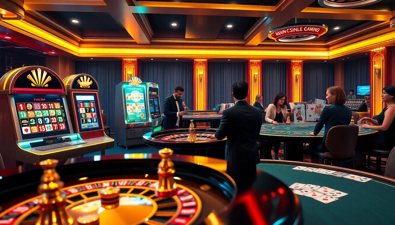 Engaged players reveling in the excitement of LC88 COM casino gaming experience.