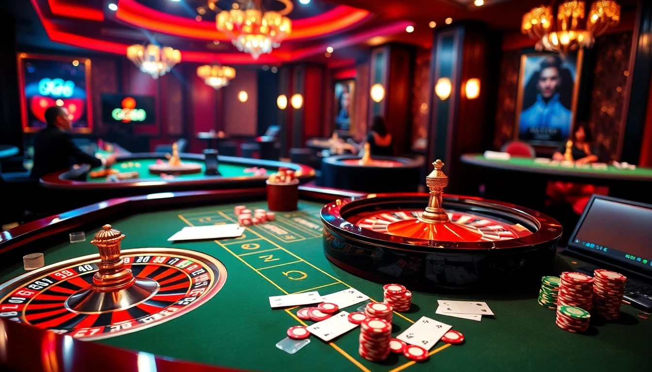 Enjoy high-stakes gameplay at https://gg88.cool/ with a luxurious casino ambiance featuring roulette and poker.