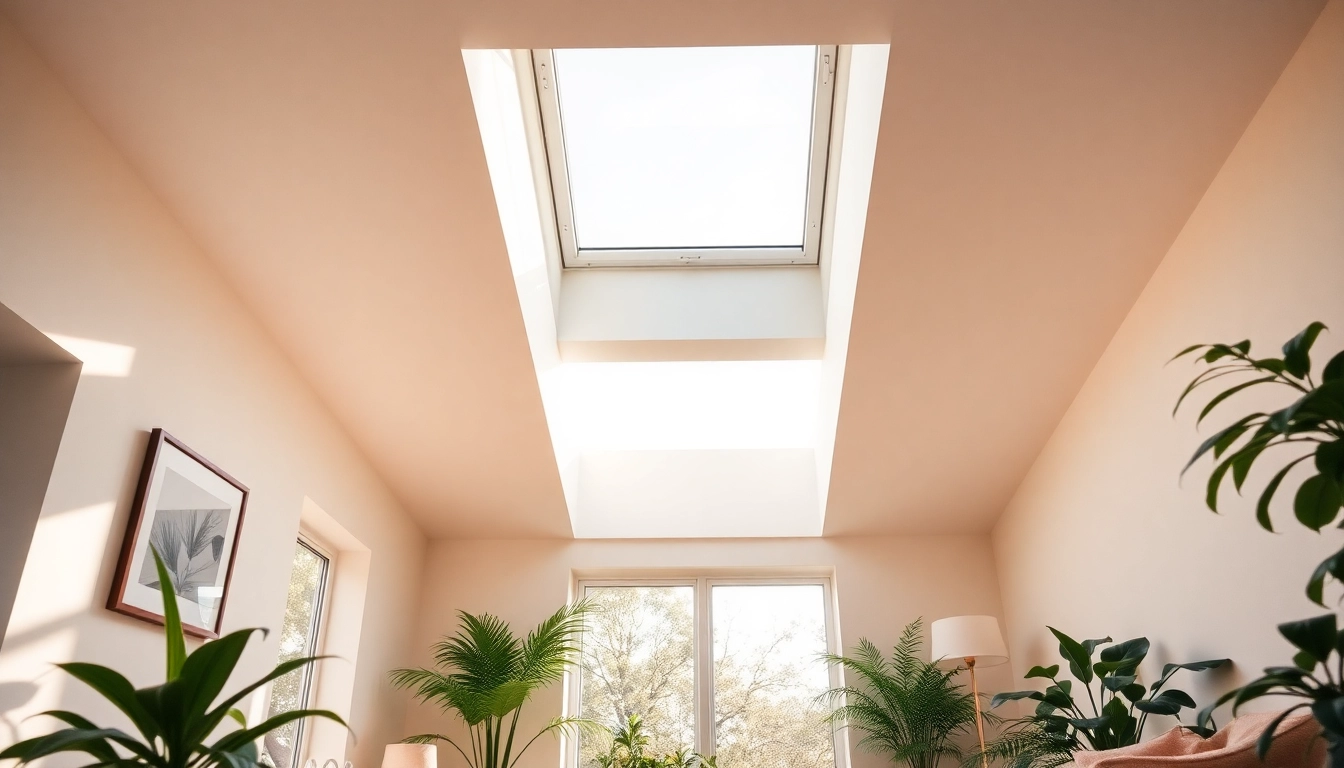Velux repairs showcasing a beautifully renovated skylight that enhances natural light in a home.