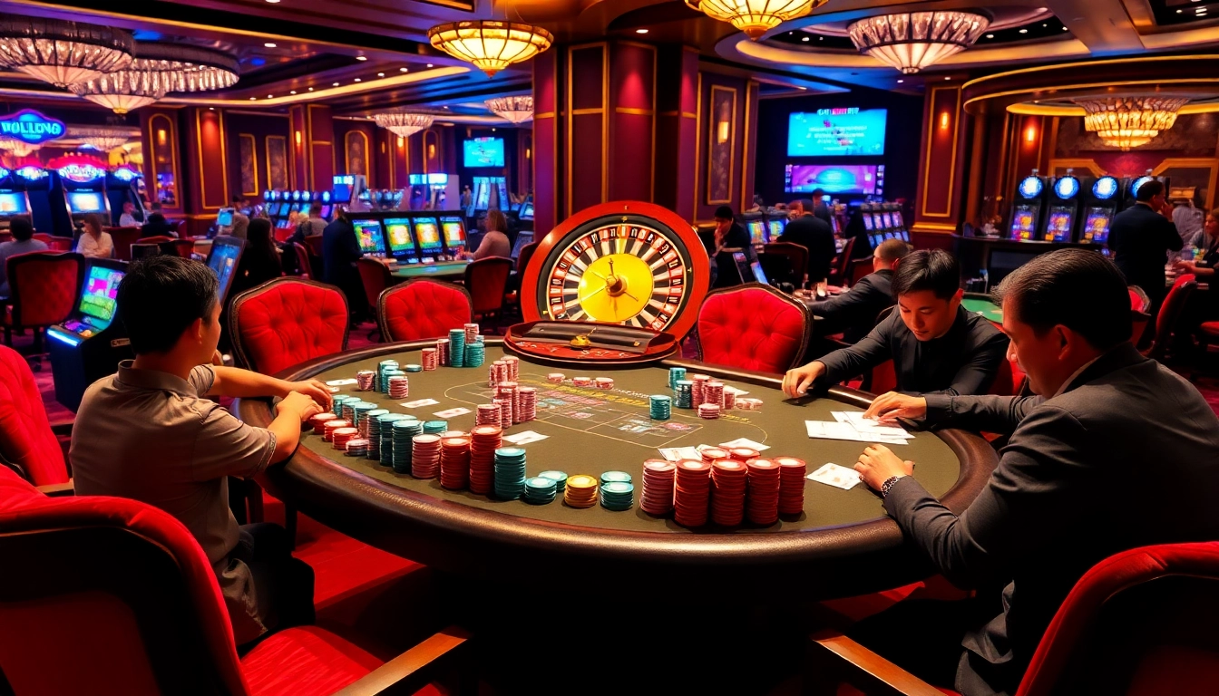 Experience dynamic gambling action at https://gg88.my/ with vibrant casino games and engaging players.