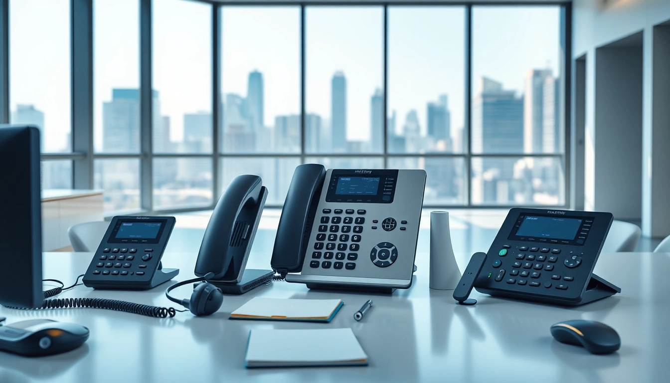 Optimize telephone systems in a modern office for efficient communication.
