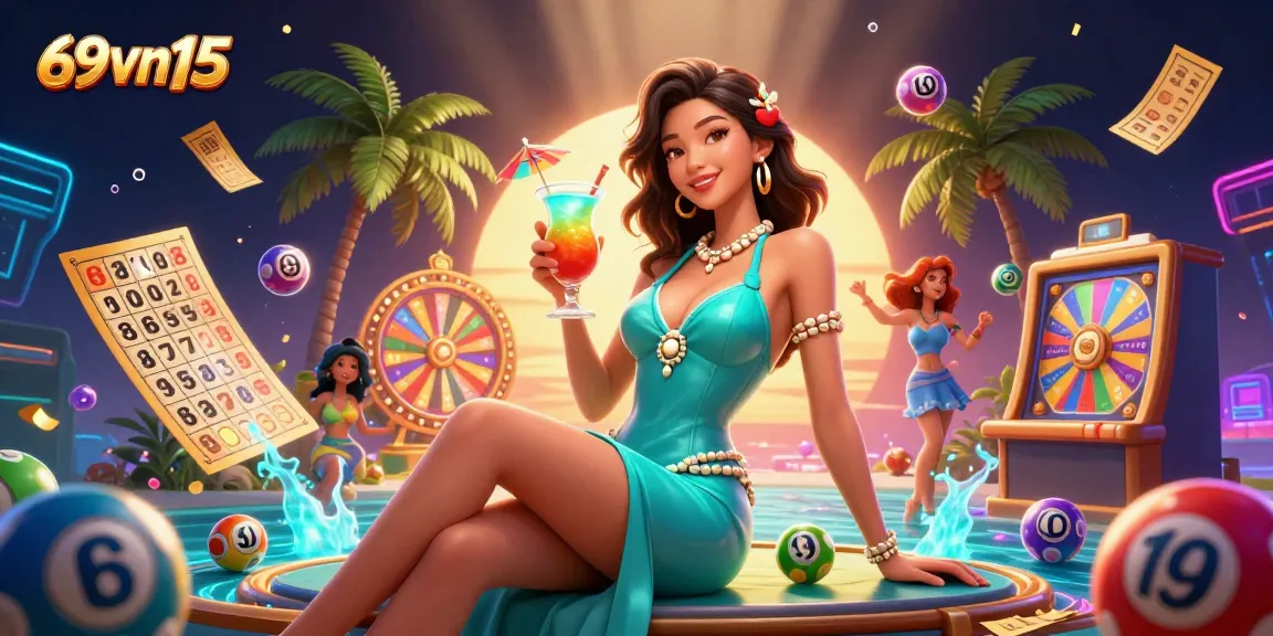 Spin to win with 69vn15 at an exciting tropical beach casino.