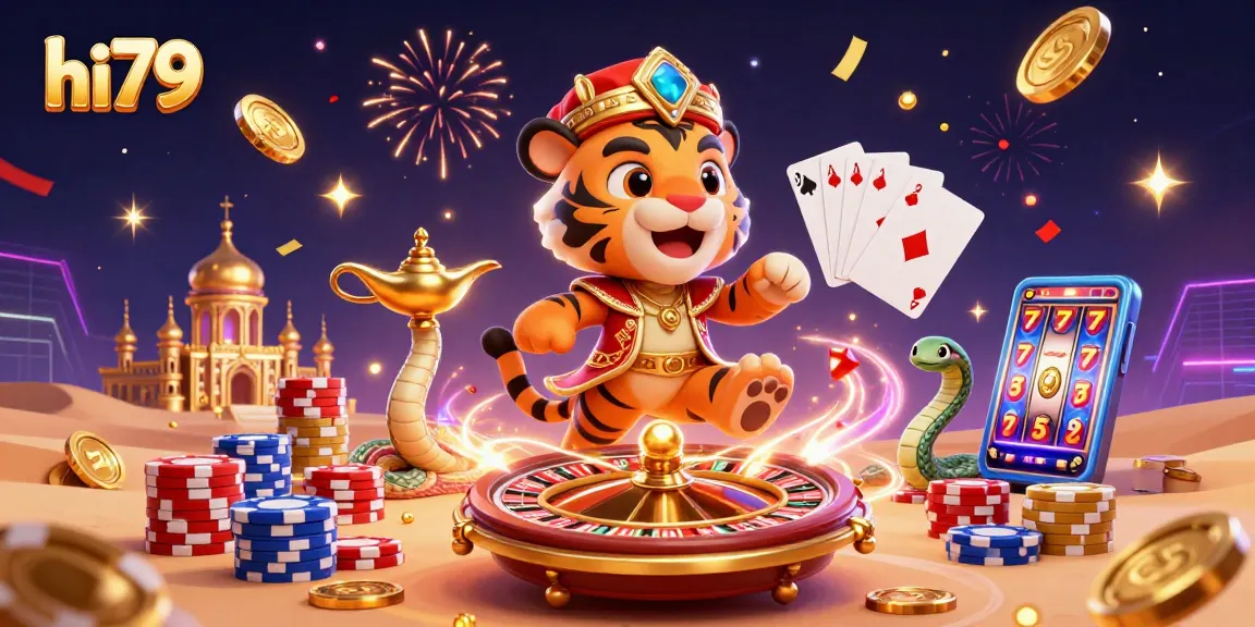 Spin the reels at hi79 with a vibrant Arabian Nights-themed casino adventure full of winning treasures.