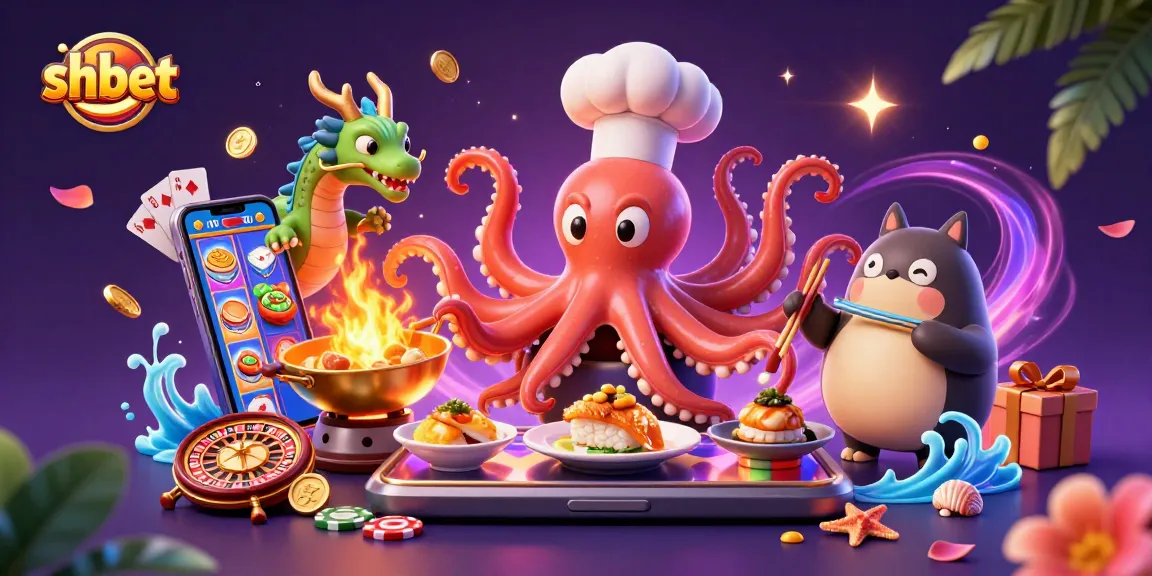 Experience shbet's exciting gaming scene with dynamic characters and vibrant casino elements.
