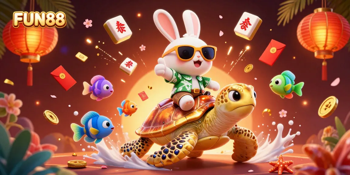 Enjoy thrilling games at FUN88 with vibrant 3D characters and exciting casino elements!